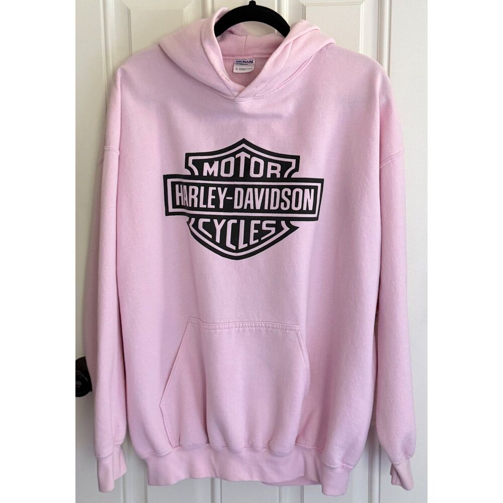 Harley Davidson Oversize Pink Hoodie size XL